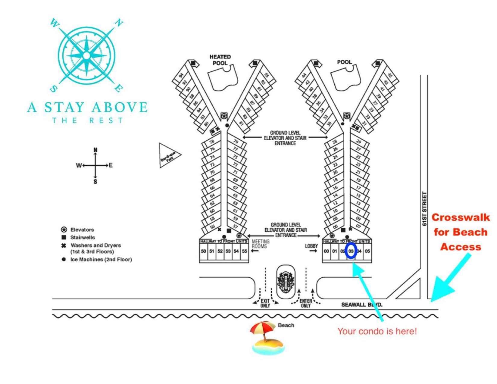 Cdm 303 - Sandy Seashore Solace Galveston Ngoại thất bức ảnh